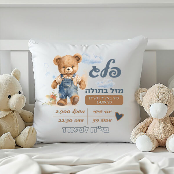 תעודת לידה- כרית
